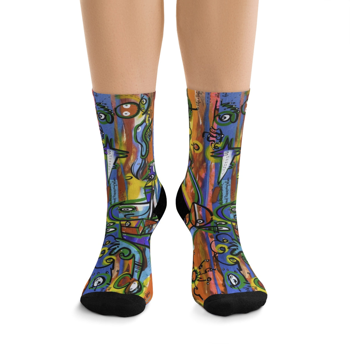 Time is a Circle – Lebo Tribe Socks